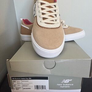 New Balance Numeric Jamie Foy 306 Tan Sneakers